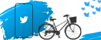 Get Cheap Twitter Fans for Bicycle Service Company